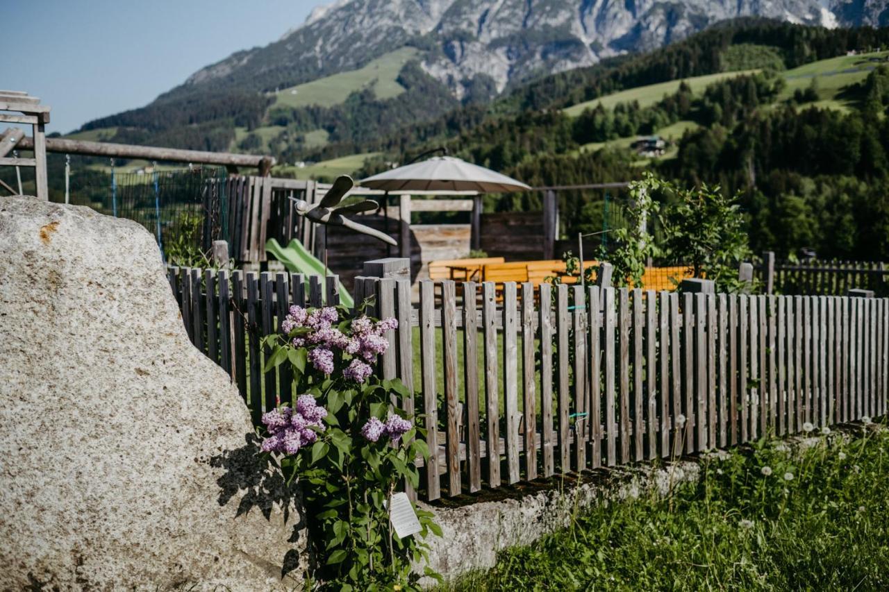 Obergrundhof Apartamento Leogang Exterior foto