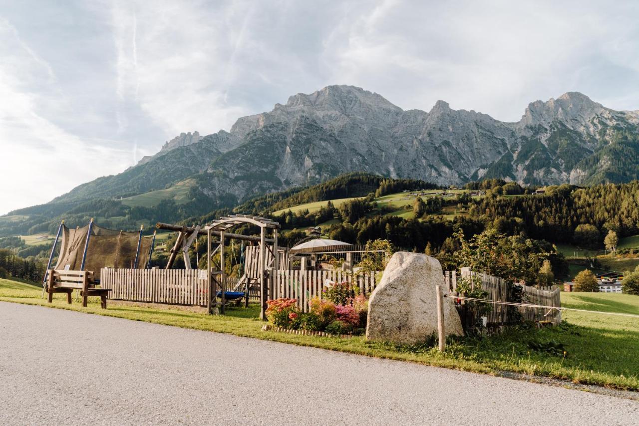Obergrundhof Apartamento Leogang Exterior foto