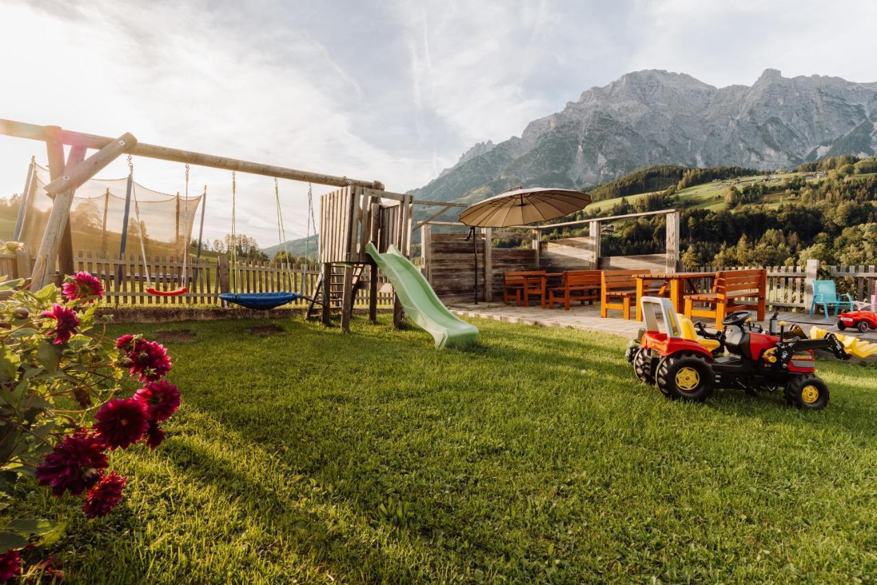 Obergrundhof Apartamento Leogang Exterior foto